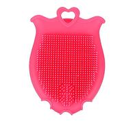 FRCOLOR 3pezzi Spazzola Massaggiante Per e Silicone Spazzola Bagno Per Ragazza Facile Usare e Maneggiare Colore Per Bagno Ragazza e