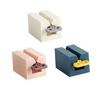 FRCOLOR 3pezzi Spremi Tubetti Per Dentifricio Plastica Manuale Compatto e Facile Da Usare Per Bagno e Cucina Di Colori Bianca Rosa e Blu Scuro