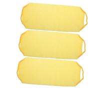 FRCOLOR 3pezzi Spugna Esfoliante per Schiena Salvietta Esfoliante per Corpo da Donna Scrubber per Doccia Maniglie su Entrambi i Lati Pulizia Profonda senza Irritazioni per Bagno e Viaggio