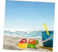 FRCOLOR 4 Annaffiatoi in Plastica per Annaffiatoio Giardino e Giochi Esterni Ergonomico e Dimensioni Compatte per Bagno Spiaggia e Annaffiatura Piante Colore Casuale