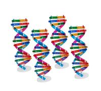 FRCOLOR 4 Dna Struttura Doppia Didattica Kit Scientifico Educativo per Apprendimento Genetico e Progetti Diy Materiale Insegnamento Biologia