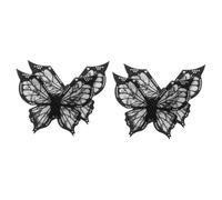 FRCOLOR 4 Pcs Eyeliner Modello Eyeliner Silicone Stencil Per Il Trucco Farfalla Eyeliner Stencil Strumento Di Trucco Degli Occhi Stencil Trucco Stencil Ala Eyeliner Timbro