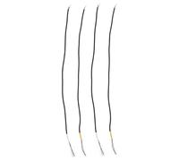 FRCOLOR 4 Pezzi Cavi strumentali accessori per basso elettrico cavo per chitarra elettrica cavo dello strumento accessori per strumenti musicali Black