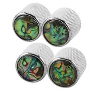 FRCOLOR 4 Pezzi Parti lo strumento musicale sostituzione manopole amplificatore manopola del volume della chitarra hardware della chitarra