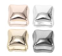 FRCOLOR 4 Pezzi Spille Per Il Décolleté Clip Magnetica Per Sciarpa Perni Magnetici Hijab Velo Da Sposa Pesa Perla Spettame Magnetiche Per Le Donne Spille Da Donna Pin Hijab Clip Hijab Lega