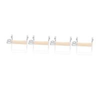 FRCOLOR 4 Pezzi Spremi-dentifricio Spremi-tubetti in Plastica Per Bagno Dispenser A Chiave Rulli Per Tubetti Di Dentifricio