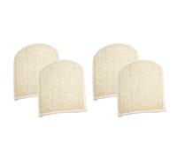 FRCOLOR 4 Pezzi Telo Da Bagno Guanti Da Bagno Esfoliante Guanto Per La Doccia Esfoliante Guanti Da Bagno Doccia Guanto Da Bagno Guanti Esfolianti Scrubber Guanti Da Doccia Scrubber
