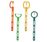 FRCOLOR 4 pezzi Trainer per Dispositivo per Allenamento Lingua e Mascella Strumento Orale per Esercizi Pronuncia e Coordinazione