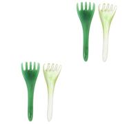 FRCOLOR 4 Pz massaggiatore a pettine per massaggiatore cuoio capelluto del cuoio capelluto massaggiante per i piedi utensili pettini Corpo
