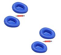 FRCOLOR 4 Pz padella portatile padelle portatili vasino gonfiabile padelle per anziani vasino da viaggio vasino portatile portapotty inflatable mujer woman padella paziente padella anziana