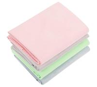 FRCOLOR 4 Pz Panno Per Occhiali Salviettine Per Occhiali Salviette Piccolo Panno Per La Pulizia Degli Occhiali Panno Colorato Per La Pulizia Delle Lenti Pelle Scamosciata