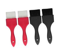 FRCOLOR 4 Pz pennello per olio da parrucchiere hair brush spazzola per rotonda kit per illuminare i spazzola per da salone pennello per evidenziare i PC