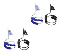 FRCOLOR 4 Pz Porta Asciugacapelli Strumenti Per Ricci Asciugacapelli Per Ricci Strumento Per Ondulare i Appendino Per Asciugacapelli Porta Acciaio Inossidabile