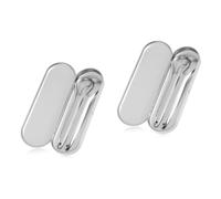 FRCOLOR 4 Pz Pulisci-lingua Raschietto Lingua Con Astuccio Spazzola Per La Lingua Raschietto Per La Pulizia Della Lingua Acciaio Inossidabile Bambino Prodotti Per La Pulizia Pulito