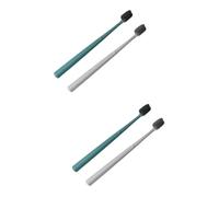 FRCOLOR 4 Pz spazzolini da denti in nylon di seta spazzolino automatico per bambini spazzolino da denti per adulti lingua scovolini dentali spazzolino denti igiene orale portatile