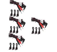 FRCOLOR 4 Set Cavo Dell'elettrodo Circolazione Sanguigna Collegare I Cavi Per La Macchina Da Massaggio Cavo Per Dispositivi Cavo Per Macchina Filo Di Rame 4 Pezzi * 4