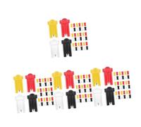 FRCOLOR 4 Set Di Colla Per Extension Ciglia in Acciaio Inossidabile Pp Facili Da Usare Set Di Aghi Di Bloccaggio 40 Pezzi*4