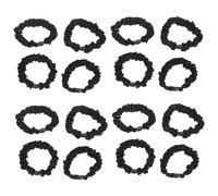 FRCOLOR 4 Set Di Mini Elastici Per Ricoperti Di Raso Elastici Per in Raso Comodi Fermagli Per Da Bambina 15 Pezzi*4