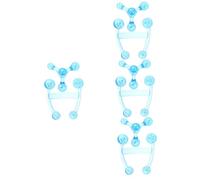 FRCOLOR 4 Set Di Piccoli Pomelli Per La Schiena Rilassanti Per I Muscoli Sicuri Per La Pelle Da Regalare Ad Amici E Genitori 2 Pezzi*4