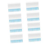 FRCOLOR 4 Set Di Scovolini Interdentali Per La Pulizia Degli Spazi Interdentali Spazzolini Interdentali Dispenser Per Stuzzicadenti Portatili Per La Pulizia 80 Pezzi*4