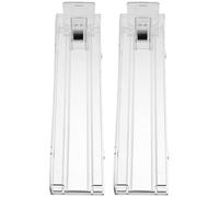 FRCOLOR 4 Set Espositore Per Sigarette Trasparente Per Supermercati Pusher Per E Caramelle Facile Installare E Pratico Per Pacchetti Sigarette 2 Pezzi * 4