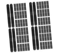 FRCOLOR 4 Set Protettore Del Tempio Dello Spettacolo Cuscinetto Auricolare Per Occhiali Antiscivolo Prese Per Il Naso Degli Occhiali Presa Per Occhiali Scudi Gel Di Silice Black 16 Paia*4