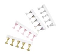FRCOLOR 4 Set Supporto Per La Unghie Premere Sul Supporto Unghie Acrilico
