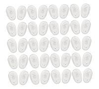 FRCOLOR 40 Paia Di Cuscinetti In Per Gli Occhiali Da Naso Ponte Protezioni Per Il Naso Per Occhiali Naselli In Plastica Per Occhiali