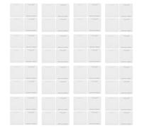 FRCOLOR 40 Pezzi Cartine Unghie Press Display per Manicure Cartoncini Resistenti per Espositore Nail Art e Organizzatore Unghie per Esposizione e Conservazione Campioni Nail Tips