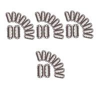 FRCOLOR 400 Pz Carta di ricezione barrette hair pin clip per parrucca da cucire clip a scatto di clip per extension per clip a scatto per parrucca