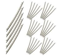 FRCOLOR 48 Pezzi Cupronickel Electric Guitar Fret Wires Spessore per Scale e Precisione Ricambio Resistente per Tastiere Chitarra Elettrica e Basso