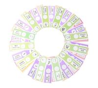 FRCOLOR 48 Vetrini Microscopio con Campioni Preparati per Microbiologia Educativo per Vetrini Leggeri e Compatti per Studio Biologico Casa e Scuola