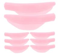 FRCOLOR 4paia Cuscinetto Per Ciglia in Silicone Strumento Separatore Per Ciglia Bacchetta Per Laminazione Kit Per Permanente Cuscinetti in Silicone Per Salone Di