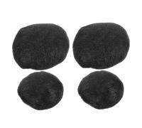 FRCOLOR 4pezzi Chignon Finto Sintetico Extension per Capelli Ciambella per Acconciature Chignon da Ballo Accessorio per Capelli Riutilizzabile per Donne e Ragazze