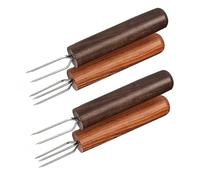 FRCOLOR 4pezzi Estensore Per Moxa Utensili Per Moxibustione Ebano Accessori Per Terapia Domestica e Massaggi e Facile Da Usare
