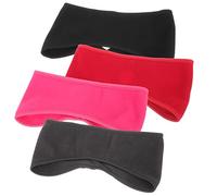 FRCOLOR 4pezzi Fascia Traspirante Per Fascia Antivento Invernale Unisex Per Lunghi Termica Adatta Tutte