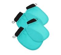 FRCOLOR 4pezzi Guanti Esfolianti Per Doccia Scrubber Per Morta Guanto Bagno e Resistente Per Pulizia