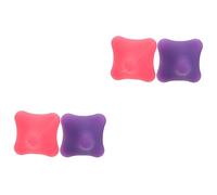 FRCOLOR 4pezzi Hexagonal Hand Massage Acupoint Therapy for and Finger Exercise Compact and Portable Design