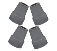 FRCOLOR 4pezzi Puntali in Gomma Antiscivolo Per Bastoni Da Passeggio Punte Di Ricambio Per Bastoni Da Trekking Compatibili Un Diametro Di Accessori Di Ricambio Per Di Cammino