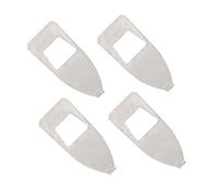 FRCOLOR 4pezzi Punte in Metallo per Riparazione Archetto del Violino Parti di Ricambio per Accessori per Musicisti Tecnici di Strumenti Accessori per Riparazione