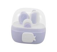 FRCOLOR 4pezzi Tagliaunghie per Ragazzo Ragazza con Luce Kit Manicure per Ragazzo Ragazza Tagliaunghie Sicuri con Custodia Portaoggetti Materiali in Acciaio Resistente e Duraturi
