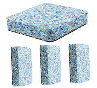 FRCOLOR 4pezzi Tappetini Silenziatori Per Batteria Spessore Cuscinetti Vibrazione Per Tamburi Accessori Pratici Per Smorzare Suono e Migliorare La Resa Acustica