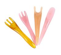 FRCOLOR 4pezzi Tavola Massaggiante in Resina di Cera d Api Strumento Raschiante Gua Sha Artigli Piastra per Massaggi Corpo e Viso Promuove Circolazione e Allevia Affaticamento