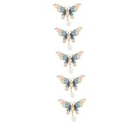 FRCOLOR 5 Pezzi spilla a farfalla risvolto animale Accessori per Pin di risvolto Spilla Spilla Spilla colorata spille da donna spilla per il compleanno delle donne Lega di zinco