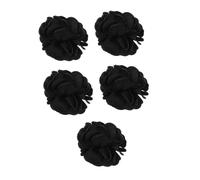 FRCOLOR 5 Pezzi Spilla Da Mantello Nozze Floreale Annata Pin Del Vestito Scialle Fiori Abito Rosa Sciarpe Spilla Da Colletto a Fiore Spille Da Donna Fiore Per Sciarpa Di Seta Nero Tessuto