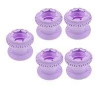 FRCOLOR 5 Pz detergente per spazzole tazze di vernice lavapennelli pieghevole tazza di pennello portapennelli detergente per pennelli contenitore più pulito Gel di silice Viola,porpora