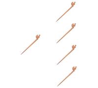 FRCOLOR 5 Pz Forcina Coniglietto Bacchette Per Hanfu Fermagli Per Chignon Per Decorazioni Per Bacchette Per Da Donna Forcine Classiche Di Legno