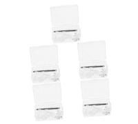 FRCOLOR 5 Set Accessori Per La Riparazione Degli Occhiali Prese Per Il Naso Degli Occhiali Kit Per La Riparazione Degli Occhiali Poggia Naso Per Occhiali Acciaio Inossidabile Transparent