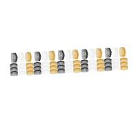 FRCOLOR 5 Set Di Fermagli Per Flessibili Con Pettine Laterale Accessori Per Per Donne E Ragazze Forcine Laterali Per Copricapo Da Ragazza 12 Pezzi * 5