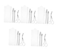 FRCOLOR 5 Set Trimmer Sopracciglio Set Kit Trimmer Sopracciglio Forbici Per Sopracciglia Per Rifinire Eye Brow Trimmer Sopracciglio Grooming Kit Eye Brow Shaping Kit Eye Brow Shaper